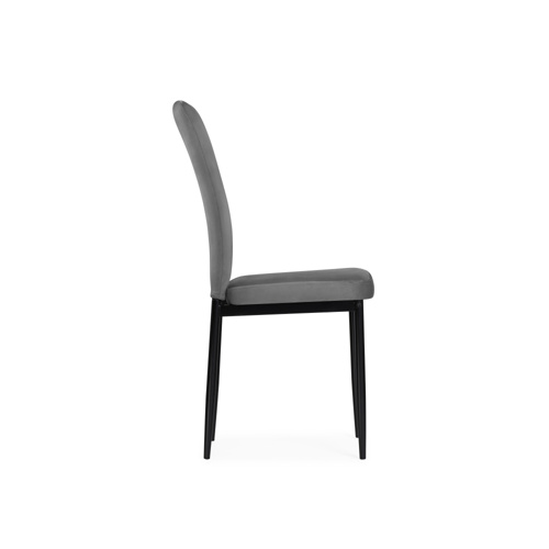 Стул на металлокаркасе Rek dark gray, black