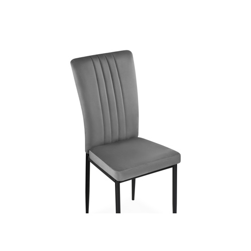 Стул на металлокаркасе Rek dark gray, black