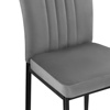 Стул на металлокаркасе Rek dark gray, black