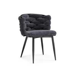 Стул на металлокаркасе Rendi gray-blue, black