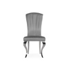 Стул на металлокаркасе Sally dark grey, steel