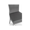 Стул на металлокаркасе Sally dark grey, steel