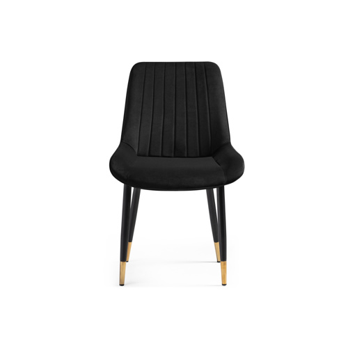 Стул на металлокаркасе Seda 1 black, gold, black