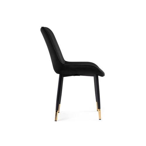 Стул на металлокаркасе Seda 1 black, gold, black