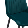 Стул на металлокаркасе Seda 1 green, gold, black