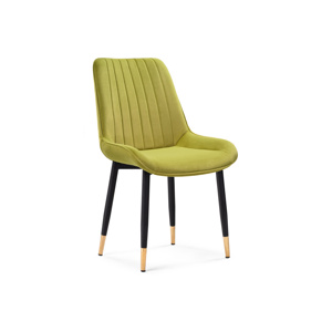 Стул на металлокаркасе Seda 1 khaki, gold, black