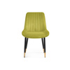Стул на металлокаркасе Seda 1 khaki, gold, black
