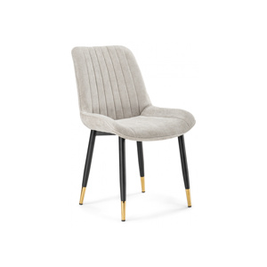 Стул на металлокаркасе Seda 1 latte, black, gold