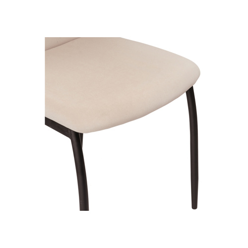 Стул на металлокаркасе Tod beige, black