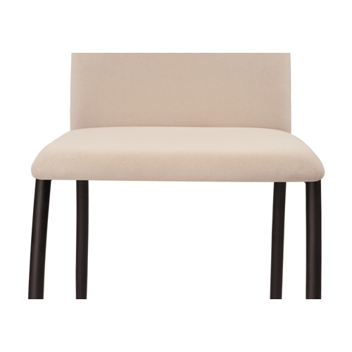 Стул на металлокаркасе Tod beige, black