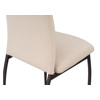 Стул на металлокаркасе Tod beige, black