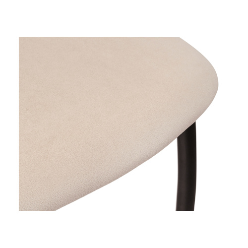 Стул на металлокаркасе Tod beige, black