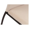 Стул на металлокаркасе Tod beige, black