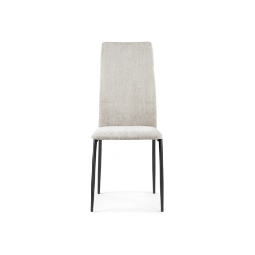 Стул на металлокаркасе Tod latte, black