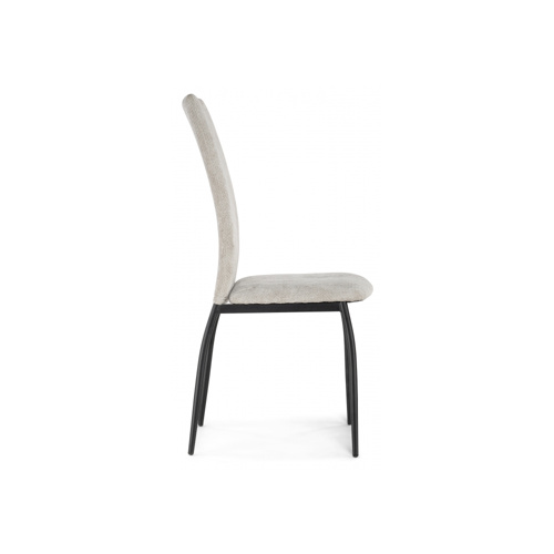 Стул на металлокаркасе Tod latte, black