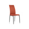 Стул на металлокаркасе Tod red, black Стул на металлокаркасе Tod red, black