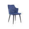 Стул на металлокаркасе Velen dark blue Стул на металлокаркасе Velen dark blue