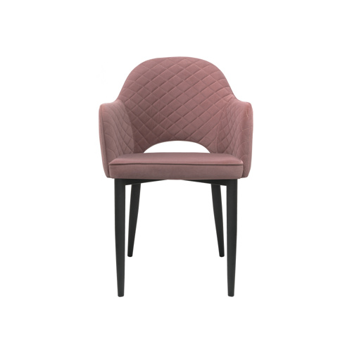 Стул на металлокаркасе Vener light purple, black