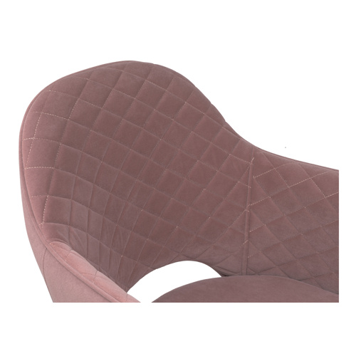Стул на металлокаркасе Vener light purple, black
