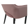 Стул на металлокаркасе Vener light purple, black
