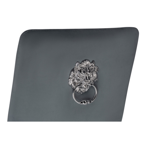 Стул на металлокаркасе Viki dark grey, steel
