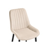 Стул Seda 1 beige / gold / black