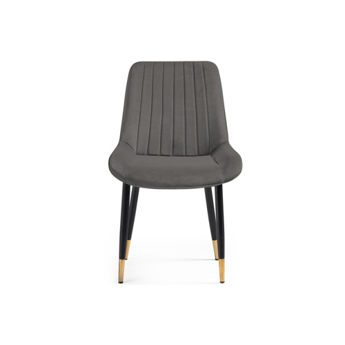 Стул Seda 1 dark gray / gold / black