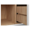ТВ-тумба Эго Т-3 на ножках дуб крафт золотой, белый глянец