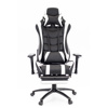 Кресло Everprof Lotus S1  Экокожа Черный/Белый