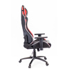 Кресло Everprof Lotus S11 Экокожа Черный/Красный