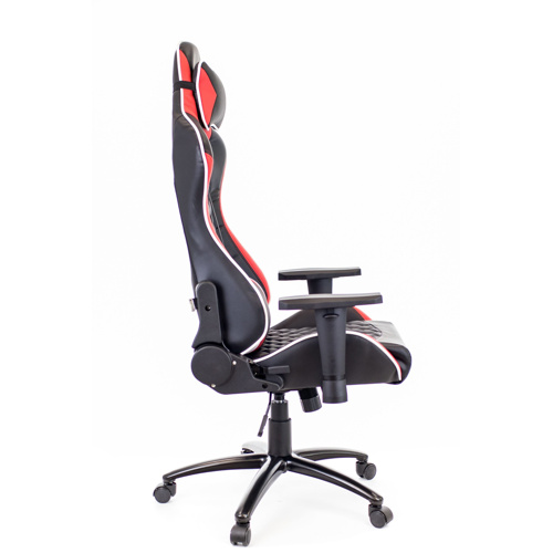 Кресло Everprof Lotus S11 Экокожа Черный/Красный