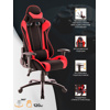 Кресло Everprof Lotus S4 Ткань Черный/Красный