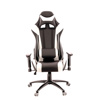 Кресло Everprof Lotus S6 Экокожа Черный/Белый
