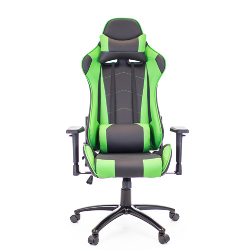 Кресло Everprof Lotus S9 Экокожа Зеленый/Черный