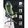 Кресло Everprof Lotus S9 Экокожа Зеленый/Черный