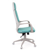 Кресло Everprof Trio Grey TM Ткань Бирюзовый