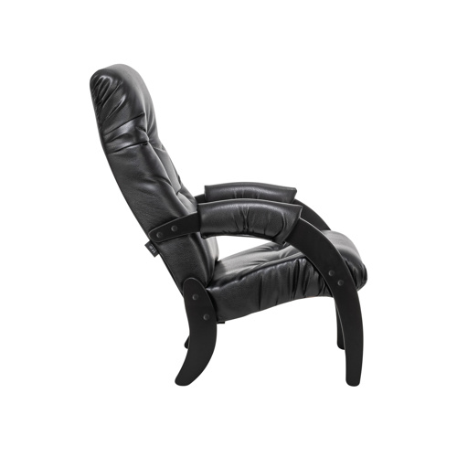 Кресло для отдыха Модель 61 Венге Экокожа Vegas Lite Black