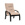 Кресло Лион Венге Велюр V18 бежевый
