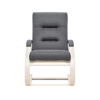 Кресло-качалка Милано Слоновая кость Рогожка Malmo 95