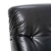 Кресло-качалка Модель 67 Венге Экокожа Vegas Lite Black