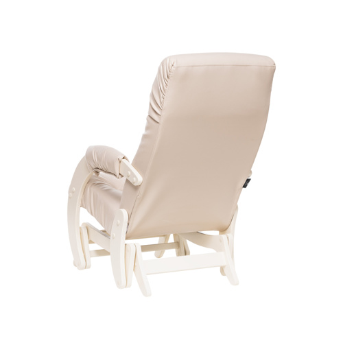 Кресло-качалка Модель 68 Футура Дуб шампань Экокожа Polaris Beige