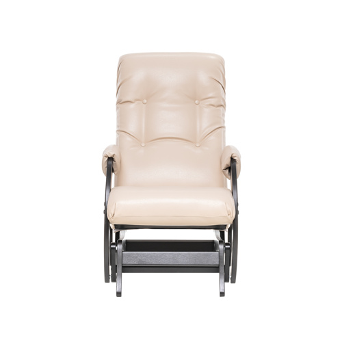 Кресло-качалка Модель 68 Футура Венге Экокожа Polaris Beige