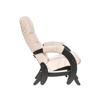 Кресло-качалка Модель 68 Футура Венге Экокожа Polaris Beige