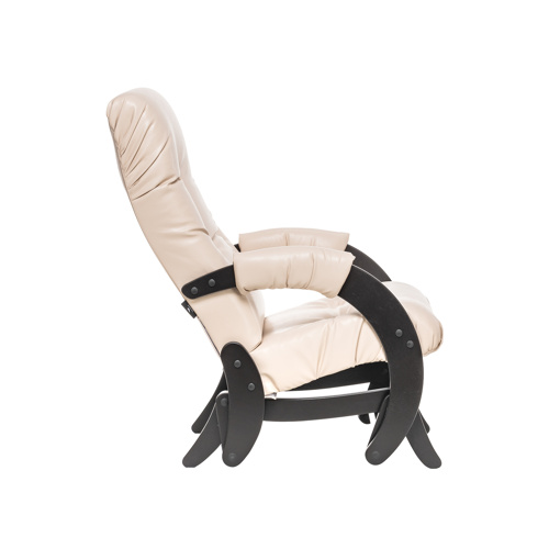 Кресло-качалка Модель 68 Футура Венге Экокожа Polaris Beige