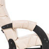Кресло-качалка Модель 68 Футура Венге Экокожа Polaris Beige