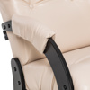 Кресло-качалка Модель 68 Футура Венге Экокожа Polaris Beige