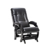 Кресло-маятник Модель 68 Венге Экокожа Vegas Lite Black