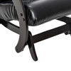 Кресло-маятник Модель 68 Венге Экокожа Vegas Lite Black