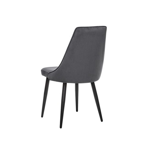 Стул Эби Велюр Vendetta 11 серый Черный