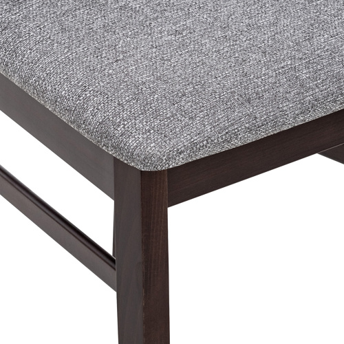 Стул Кентукки Венге Рогожка Серый
